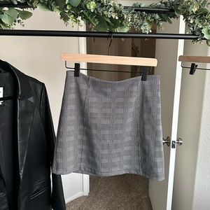 Sky and Sparrow Plaid Skirt